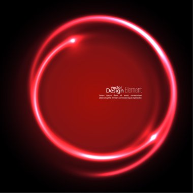 Işıklı dönen ile arka plan