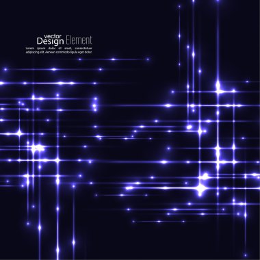 Parlak ışınları ile arka plan