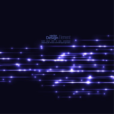 Parlak ışınları ile arka plan.