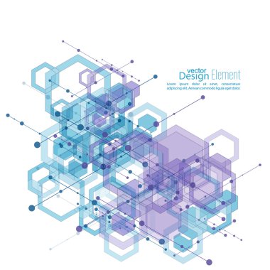 Sanal soyut arkaplan