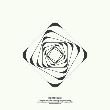 Geometrik şekilli soyut arkaplan