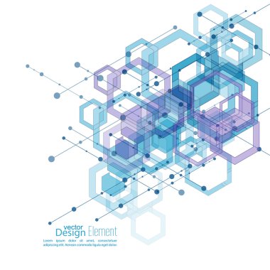 Sanal soyut arkaplan