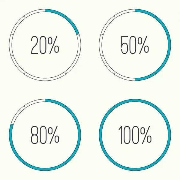 Barre de chargeur ronde — Image vectorielle