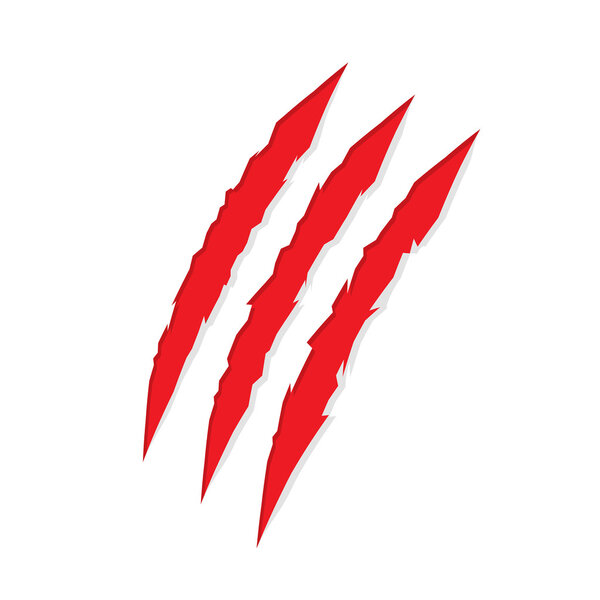 scratch by the claws