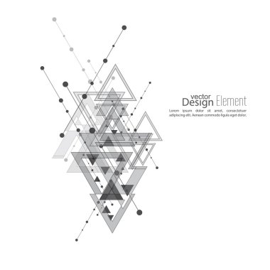 Soyut vektör arkaplanı