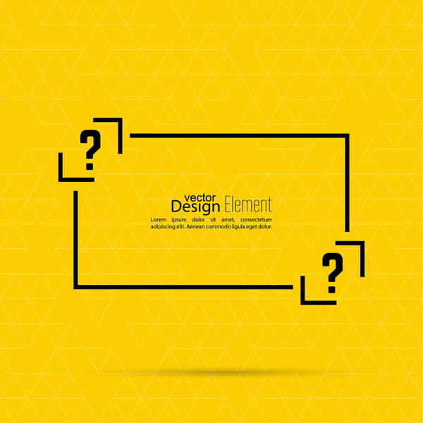 Пустой шаблон знака вопроса
.