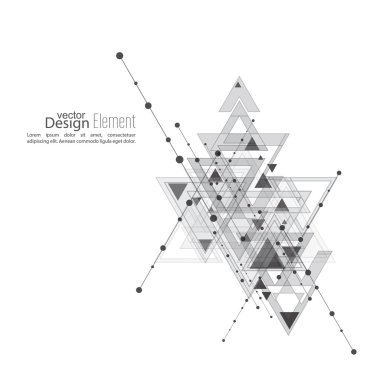 Soyut vektör arkaplanı