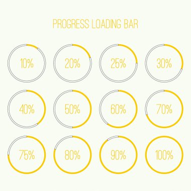 Yuvarlak yükleyici bar