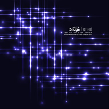 Parlak ışınları ile arka plan