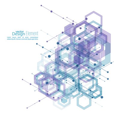 Sanal soyut arkaplan