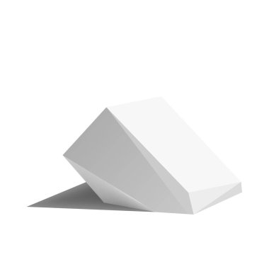 Soyut çokgen geometrik şekil.