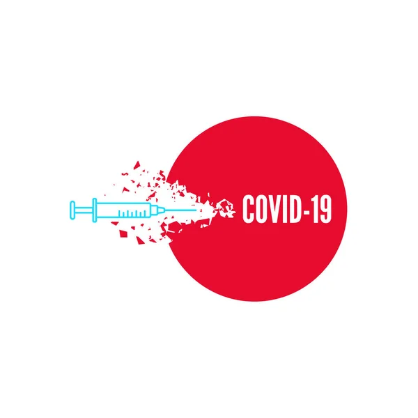 Вакцинація проти ковадла-19 — стоковий вектор