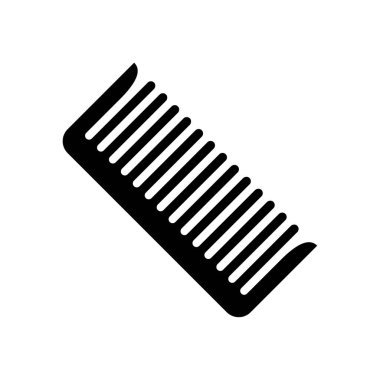 Saç tarakları vektör simgesi.