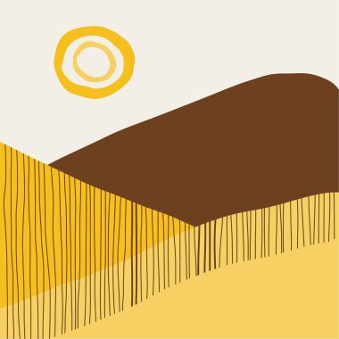 Soyut çağdaş estetik arka plan