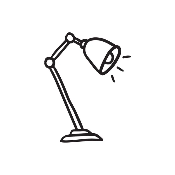 Столовая лампа. — стоковый вектор