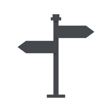 Yönlendirme işaretleyici vektör simgesi