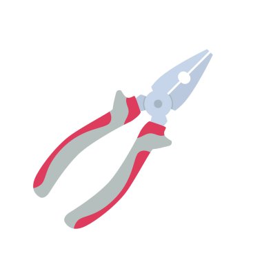 Kapalı pense vektör simgesi