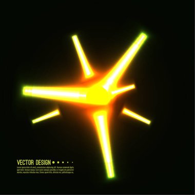 Soyut vektör arkaplanı