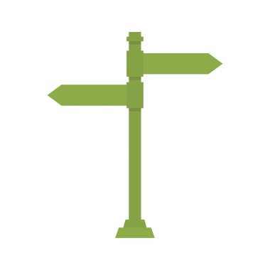 Yönlendirme işaretleyici vektör simgesi