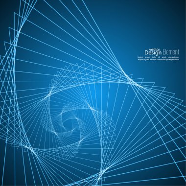 Yumuşak hatları ile arka plan.