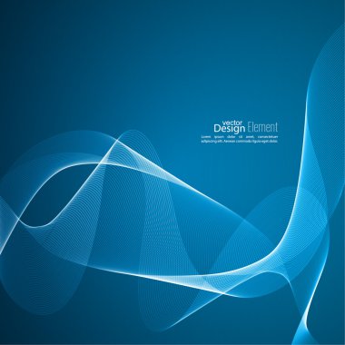 Yumuşak hatları ile arka plan.