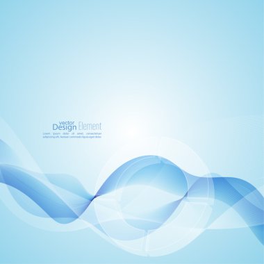 Yumuşak hatları ile modern vektör arka plan