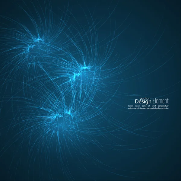 Abstract background with soft lines. Royalty Free Stock Illustrations