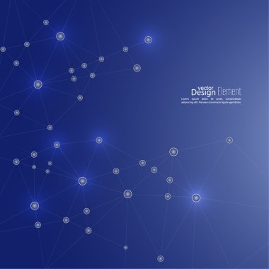 DNA molekül yapısına sahip soyut arkaplan