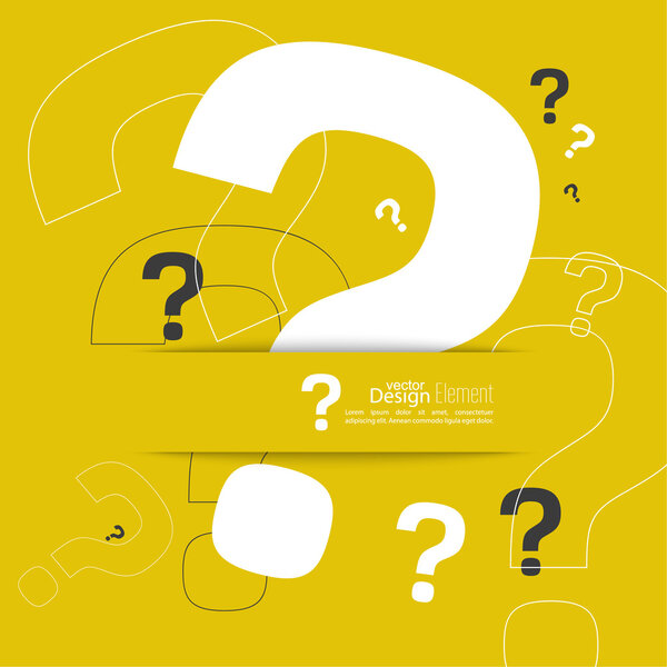 Знак вопроса.