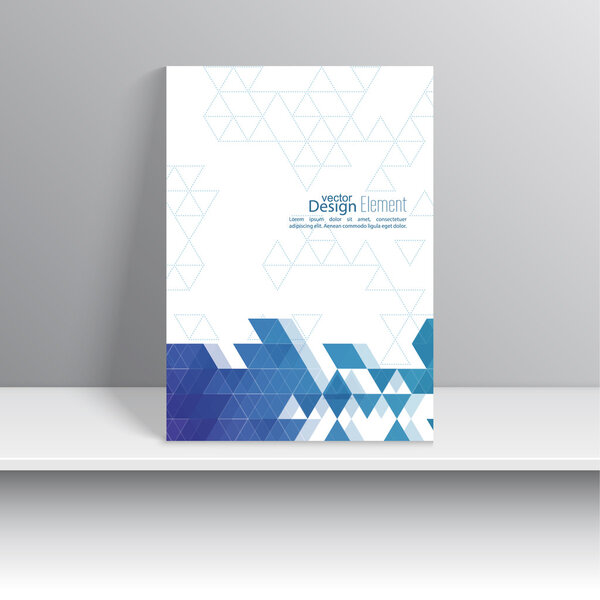 Обложка журнала с рисунком, треугольник хипстера
.