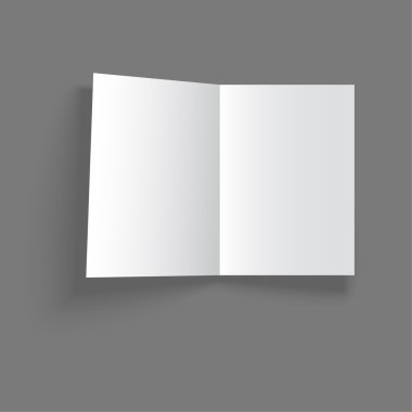 Boş boş dergi şablon