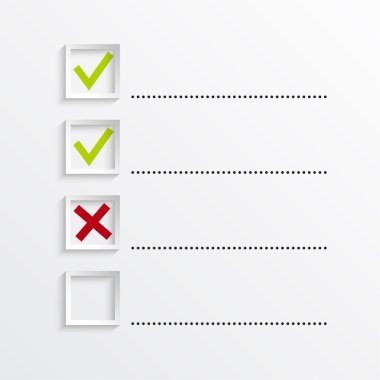 Defter ile yapılacaklar listesi.