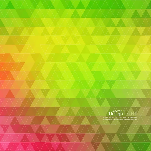 Creative abstract triangle pattern. — Stock Vector