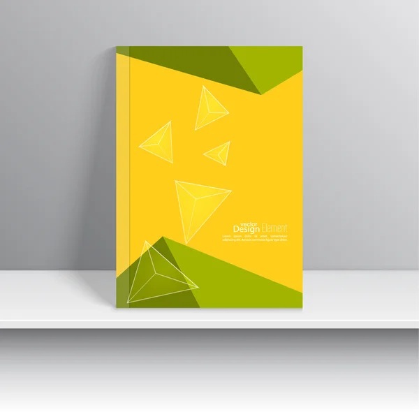 Tijdschriftencover. — Stockvector