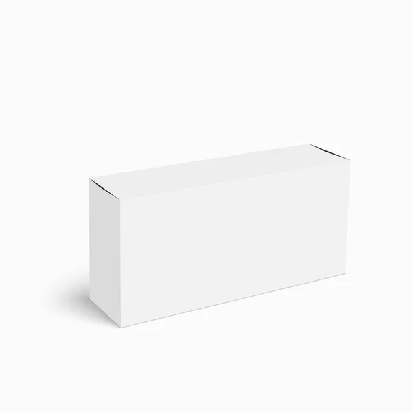 Package white box — Stockvector