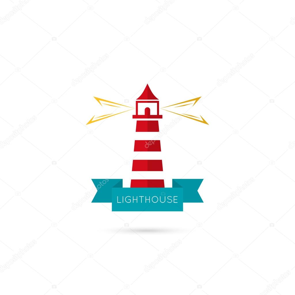 Vector icons lighthouse