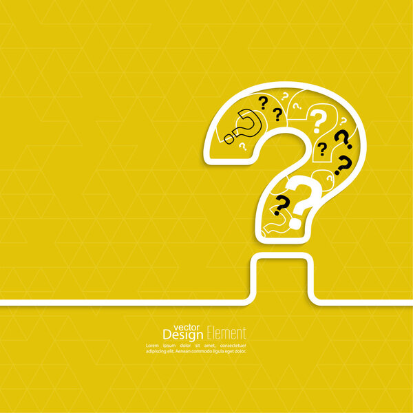 Знак вопроса.