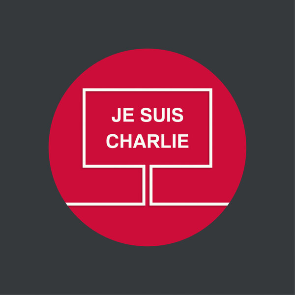 Символ солидарности в Париже
