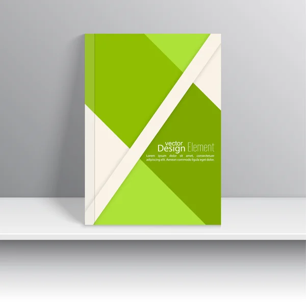 Tijdschriftencover. — Stockvector