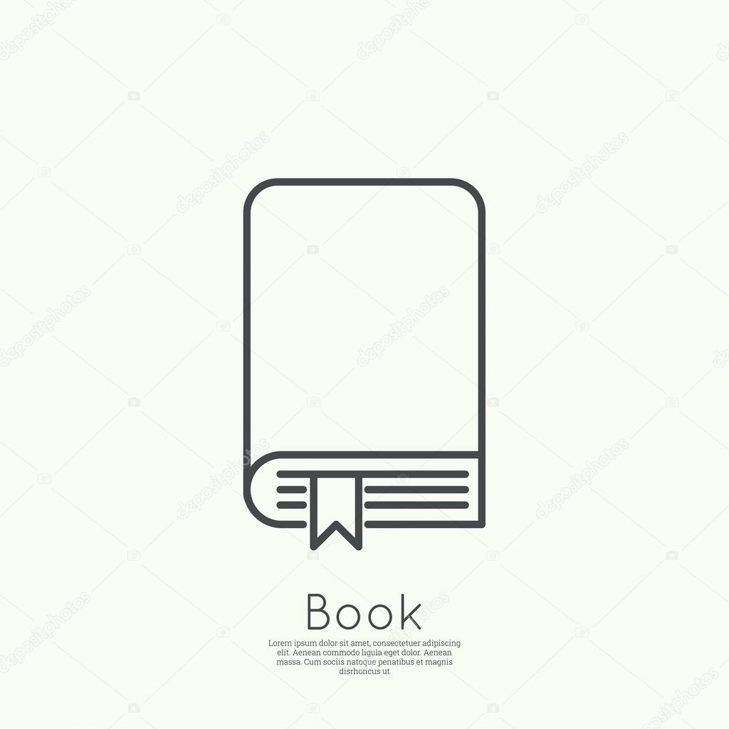 Icon of an  book.