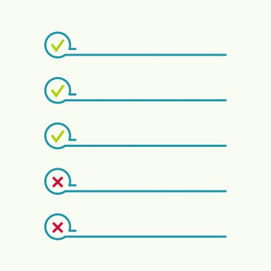 Defter ile yapılacaklar listesi.