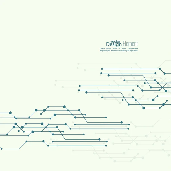 Εικονική abstract ιστορικό με σωματιδίων — Διανυσματικό Αρχείο