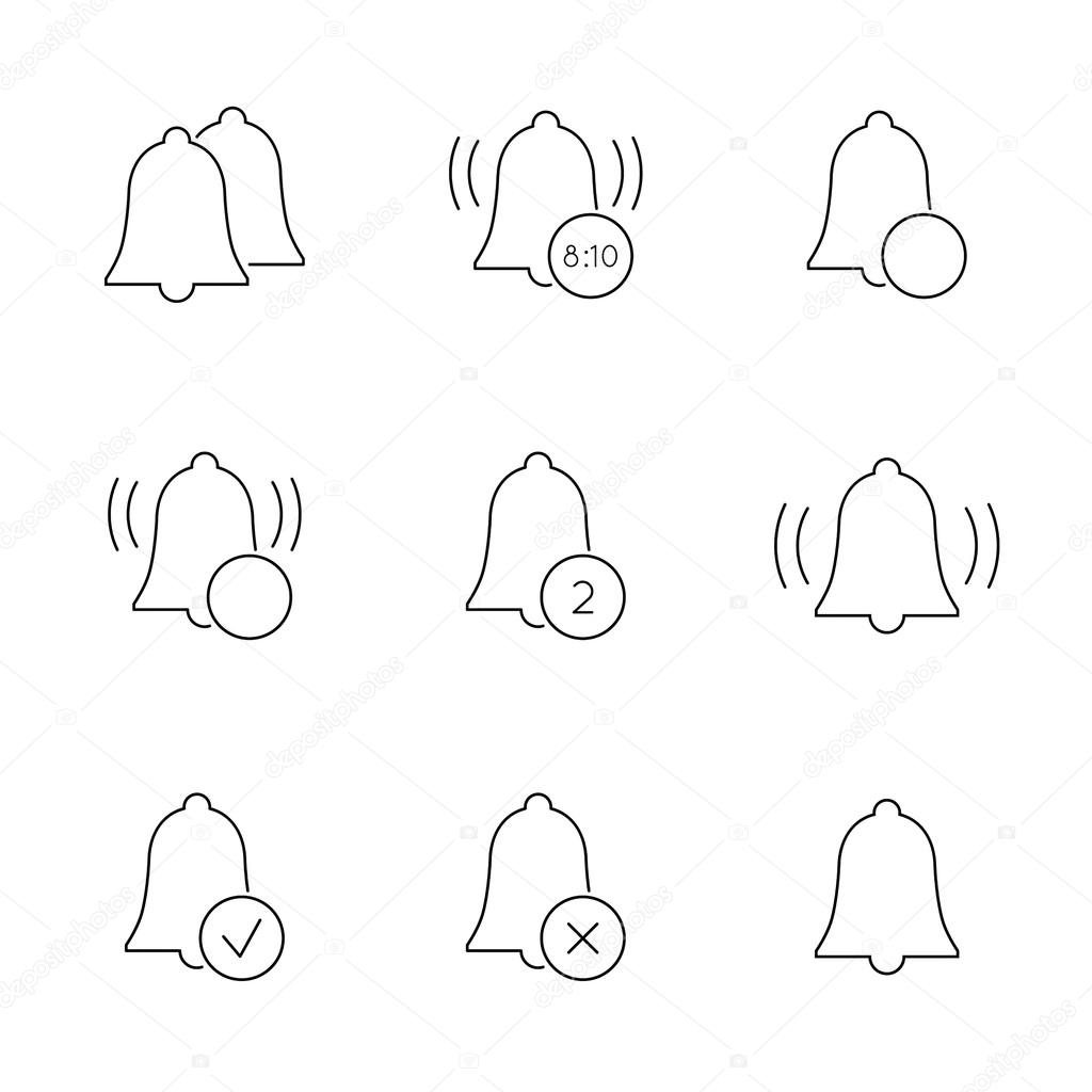 Bell icons