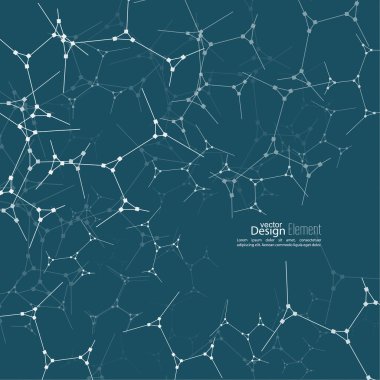DNA molekül yapısına sahip soyut arkaplan