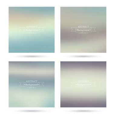 Bulanık vektör renkli arka kümesi.