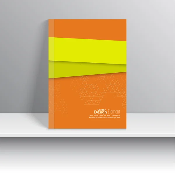 Tijdschriftencover. — Stockvector