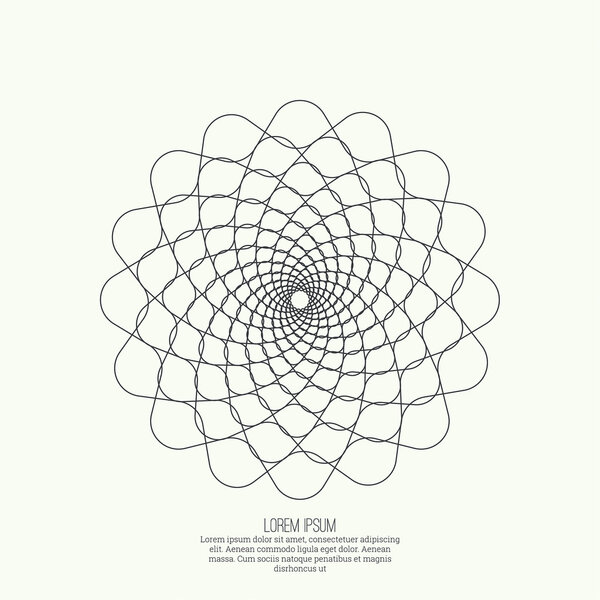 Абстрактный фон с фракталом
