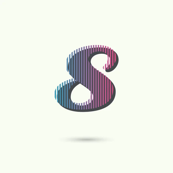 Logo-Symbol-Design-Vorlagen-Elemente. — Stockvektor