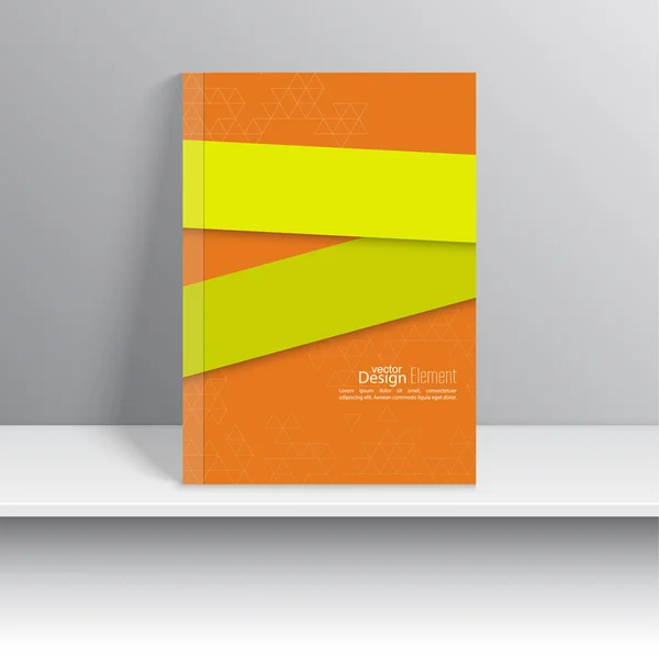 Tijdschriftencover. — Stockvector