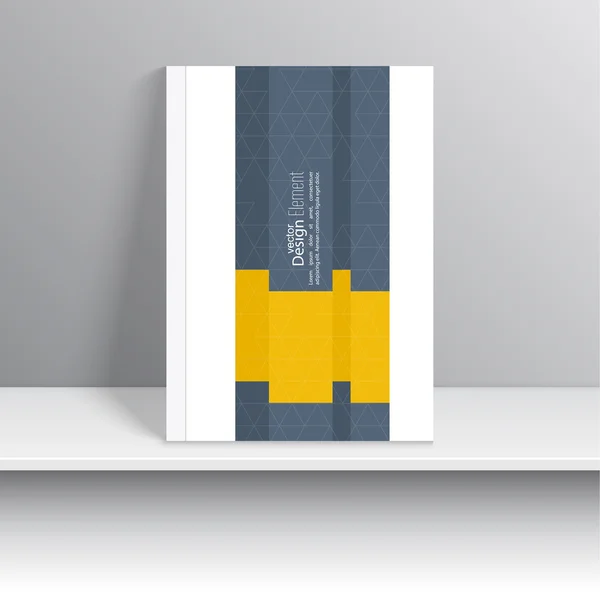 Tijdschriftencover. — Stockvector